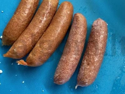 Žiedinių kopūstų, sezamų ir dešrelių troškinys Žingsnis 6