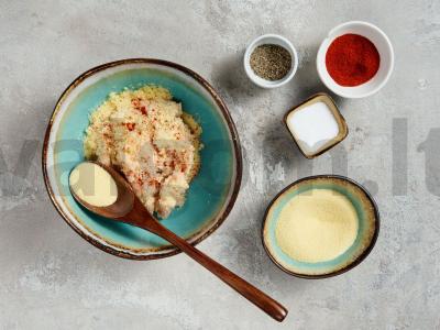 Naminės kalakutienos dešrelės Žingsnis 2