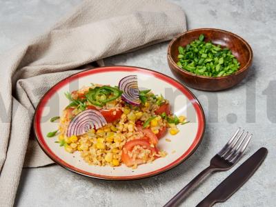 Bulgur su kukurūzais pagrindine nuotrauka