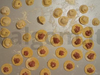 Gardūs koldūnai su malta mėsa Žingsnis 5