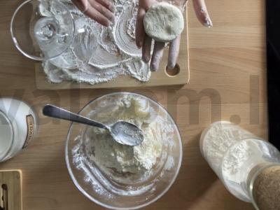 Saldūs sūrio pyragaičiai pagal specialų receptą Žingsnis 6