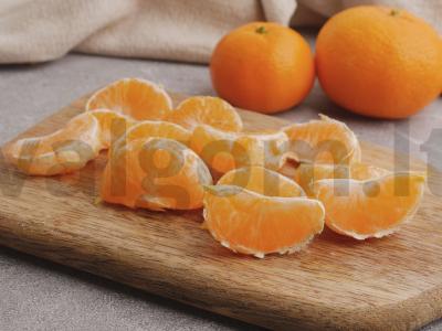 Anties koja su mandarinais, česnakais ir Provanso žolelėmis Žingsnis 1