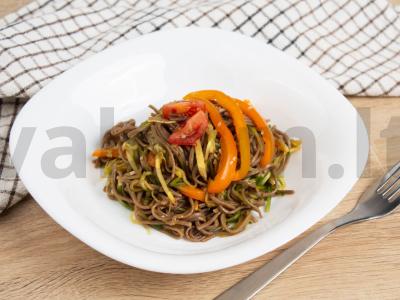 Soba su šviežiomis daržovėmis Žingsnis 5