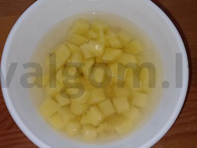 Žuvų pasakų sriuba Žingsnis 1