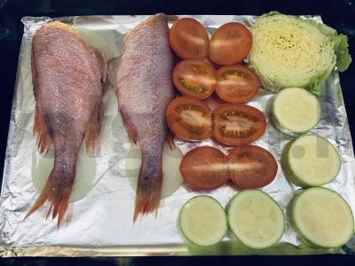 Jūros ešerys su daržovėmis Žingsnis 3