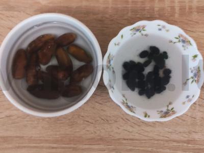 Saldūs rutuliukai be cukraus, "Paslaptis". Žingsnis 1