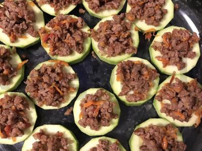 Įdarytos cukinijos Žingsnis 5