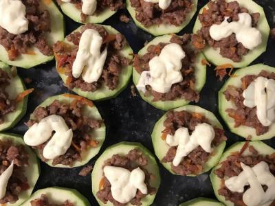 Įdarytos cukinijos Žingsnis 6