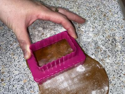Imbieriniai sausainiai Naujųjų metų išvakarėse Žingsnis 5