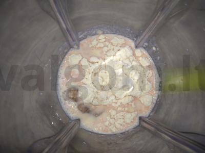 Skanus baltymų kokteilis Žingsnis 3