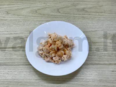Upėtakio rietė su krevetėmis Žingsnis 4