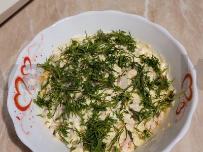 Olivier su kumpiu ir krapais pagrindine nuotrauka