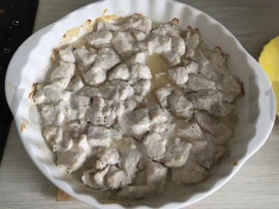 Kalakutiena, kepta su žiediniais kopūstais ir brokoliais Žingsnis 2