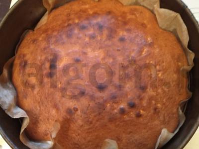 Žemės riešutų sviesto pyragas "Manyunya" Žingsnis 6