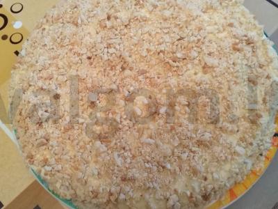 Žemės riešutų sviesto pyragas "Manyunya" pagrindine nuotrauka