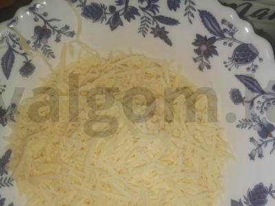 Gratinas su grybais Žingsnis 8