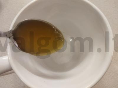 Pienas ir soda nuo kosulio Žingsnis 3