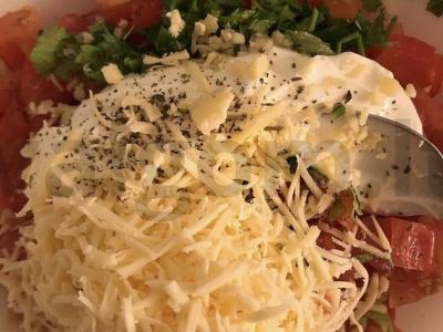 Karališkasis baklažanų užkandis. Žingsnis 2