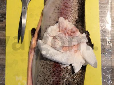 Lengvai sūdytas upėtakis Žingsnis 2