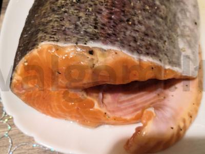 Lengvai sūdytas upėtakis pagrindine nuotrauka