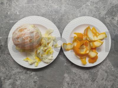 Apelsinų keksiukai su grietinėlės kremu Žingsnis 1