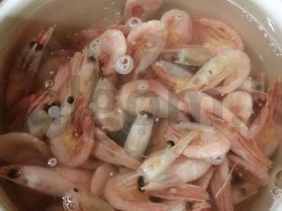 Krevetės sojų-česnakų padaže Žingsnis 1