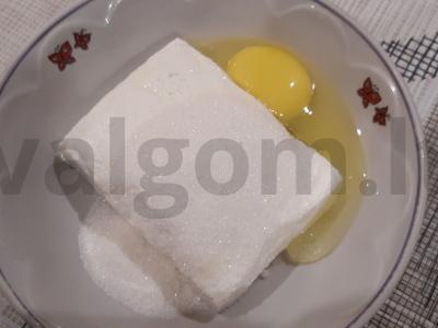Mano mėgstamiausi pitos blyneliai su varške Žingsnis 2