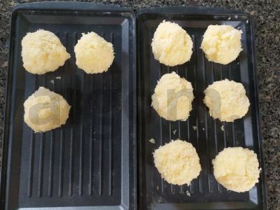 Skanūs trapūs kokosiniai sausainiai Žingsnis 3