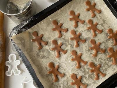 Imbierinės arbatos sausainiai pagrindine nuotrauka