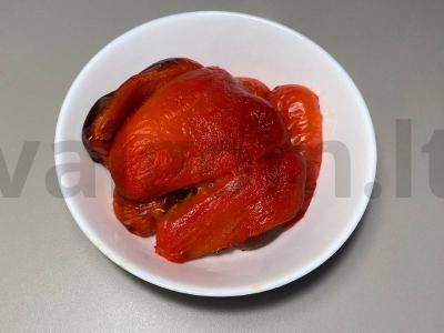 Sultingas ir pikantiškas baklažanų, bryndzos ir paprikų terinas Žingsnis 2