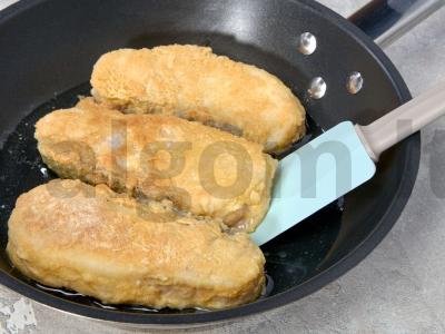 Kepti šamai kukurūzų miltuose Žingsnis 2