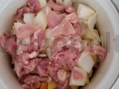 Moliūgų tyrės sriuba su vištiena Žingsnis 4