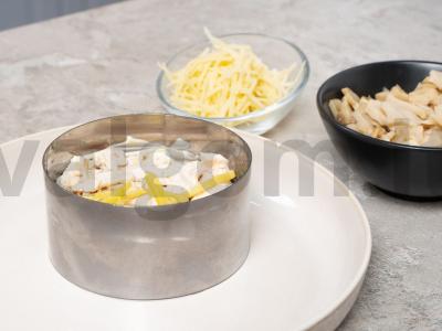 Salotos "Ananasų puokštė" Žingsnis 2