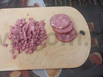 Žiemos džiaugsmo salotos Žingsnis 1