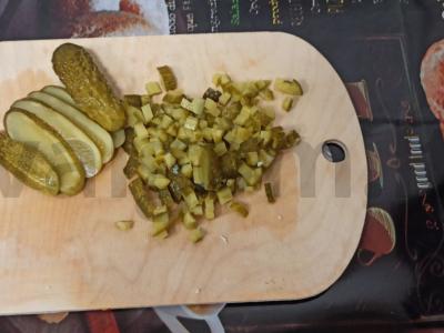 Žiemos džiaugsmo salotos Žingsnis 3