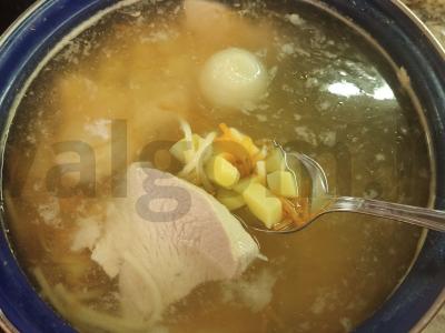 Lengva kalakutienos sriuba pagrindine nuotrauka