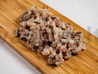 Salotos "Silkė po kailiu" su obuoliu Žingsnis 2