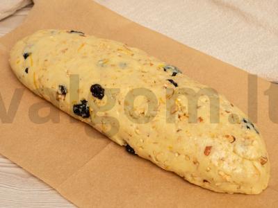 Stollen be mielių Žingsnis 6