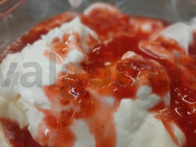 Ledai su kondensuotu pienu Žingsnis 1