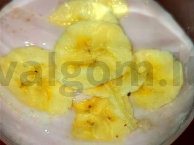 Lengvas desertas su bananais Žingsnis 3
