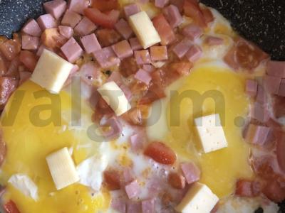 Kiaušinienė, pirštus laižanti. Žingsnis 5