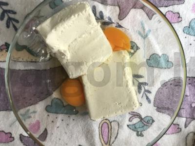 Kūdikių sūreliai be miltų Žingsnis 1