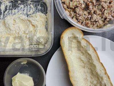 Įdaryta bagetė Žingsnis 2