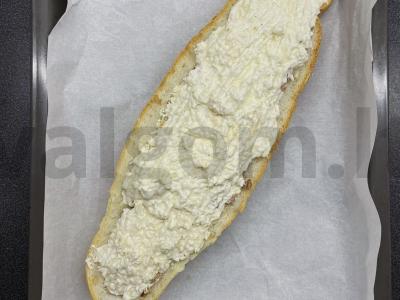 Įdaryta bagetė Žingsnis 4