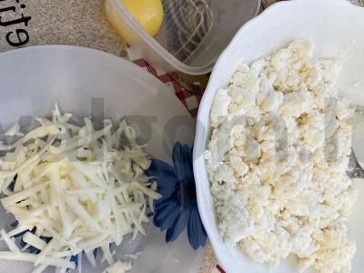 Tingus khachapuri Žingsnis 1