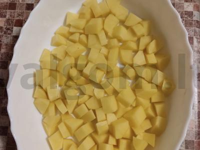 Kalakutiena su daržovėmis Žingsnis 1