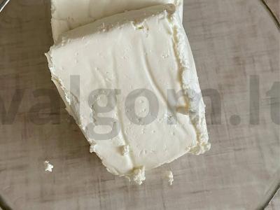 Sūrio pyragai be miltų ir kiaušinių Žingsnis 1