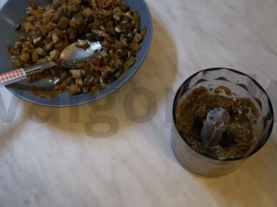 Grybų užkandis iš grybų pagaminti ikrai Žingsnis 3