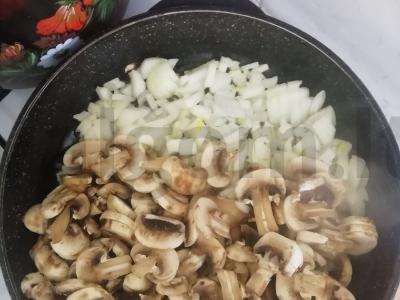 Grybų pudingas Žingsnis 1