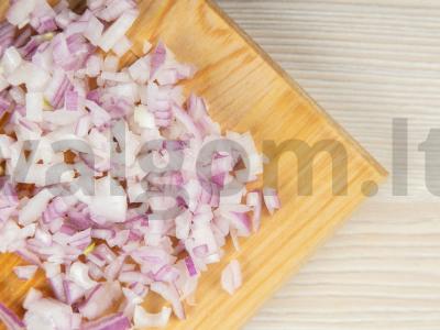 Salotos su ešeriais ir bulvėmis Žingsnis 1